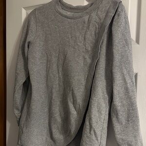 Old Navy Maternity SoComfy Crossover Nursing Tunic Sweatshirt